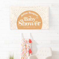 Sunshine Boho Yellow Baby Shower