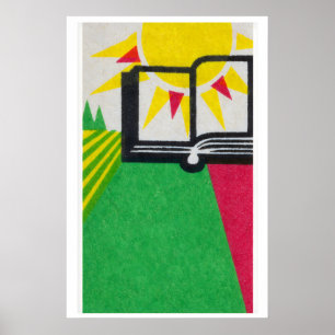 Sunshine Book - Matchbox Print - Aesthetic Wall