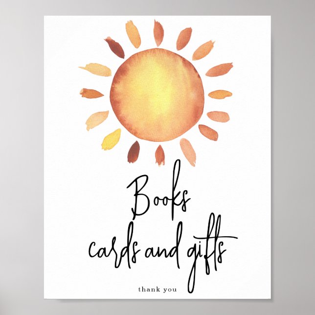 Sunshine Books cards and gifts Poster (Front)