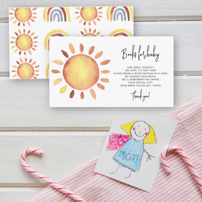 Sunshine books for baby ticket enclosure card (Creator Uploaded)