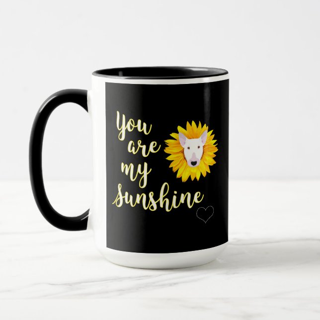 Sunshine Bull Terrier Mug (Left)