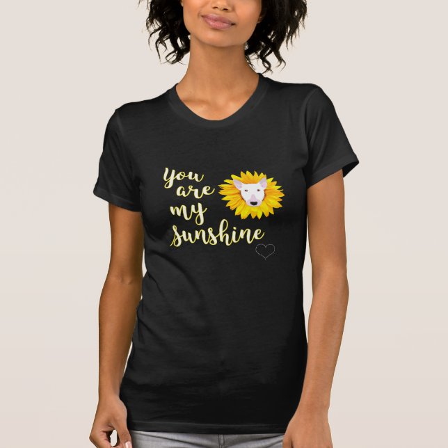 Sunshine Bull Terrier T-Shirt (Front)