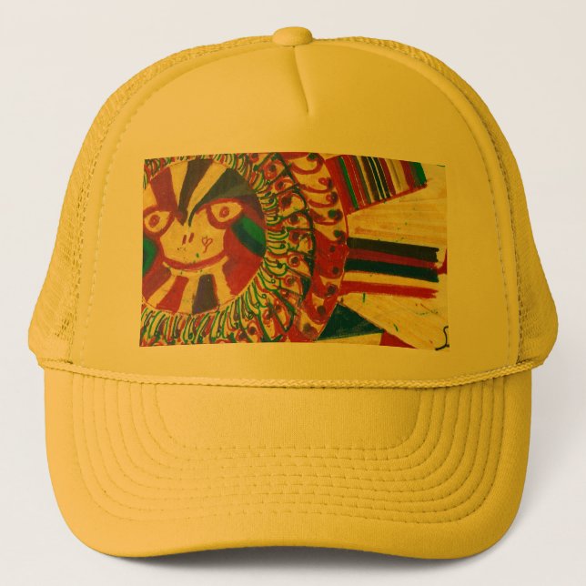 Sunshine Community Button Trucker Hat (Front)
