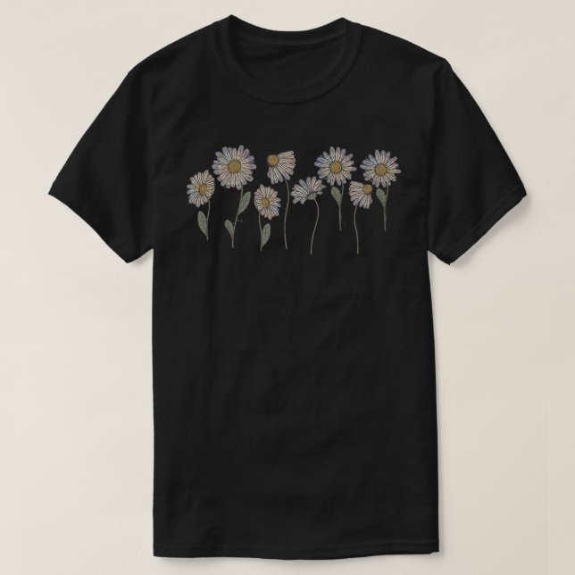 Sunshine Daisy Daisies vacation casual graphic for T-Shirt (Design Front)