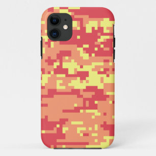 Sunshine Digital Camo Pattern iPhone 11 Case