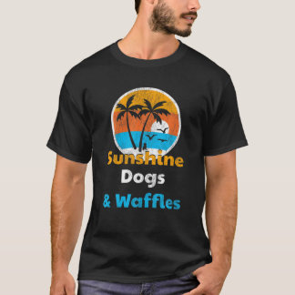 Sunshine Dogs And Waffles T-Shirt