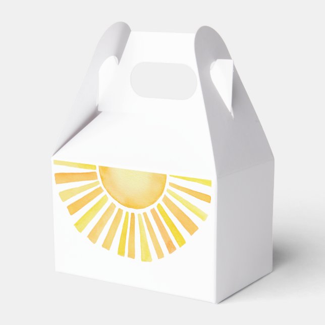 Sunshine  favour box (Front Side)