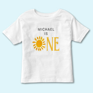 Sunshine First Birthday Personalised Toddler T-Shirt