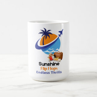 Sunshine, Flip Flops, Endless Thrills Coffee Mug