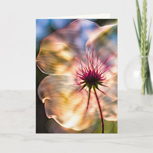 Sunshine Flower For Birthday Card
