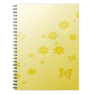Sunshine Flowers n Butterflies Notebook