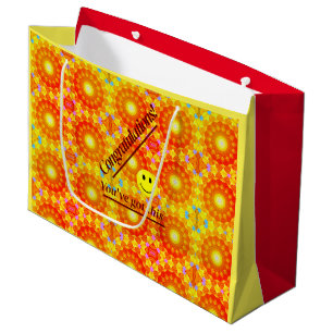 Sunshine Fun Celebration Large Gift Bag
