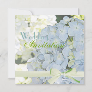 ©Sunshine Garden Hydrangeas Wedding Invitation