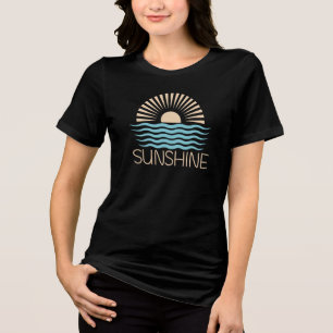 Sunshine Graphic Womens Tri-Blend Shirt