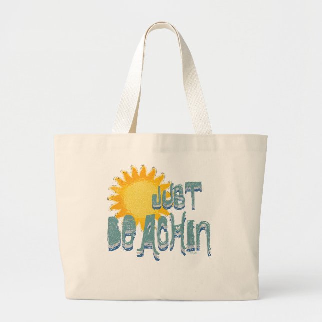 Sunshine Graphics Beach Bag (Front)