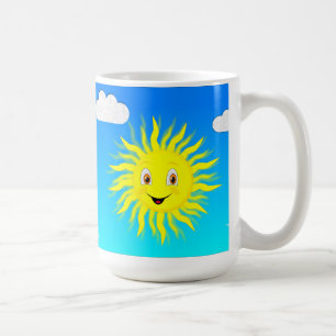 Sunshine Happy Face Coffee Mug