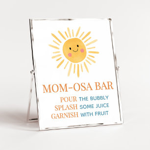 Sunshine Here Comes the Son Mum Osa Bar Poster