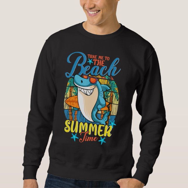 Sunshine Hurricanes Beaches Alligators Florida Sweatshirt (Front)