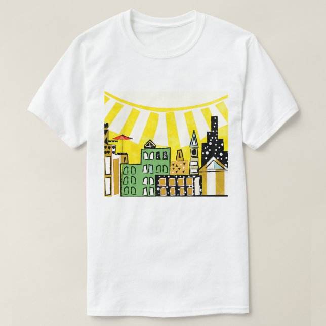 SUNSHINE IN THE CITY! T-Shirt (Design Front)