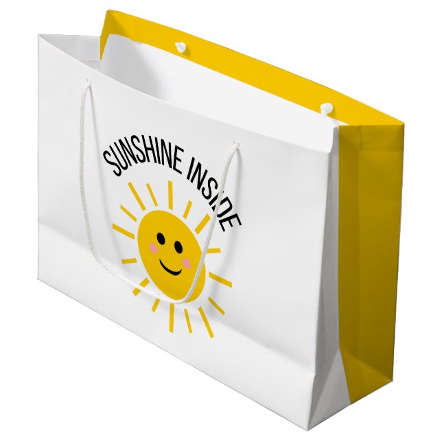 Sunshine Inside Gift Bag (Front Angled)
