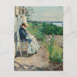 Sunshine, Kalvøya   Eilif Peterssen Postcard