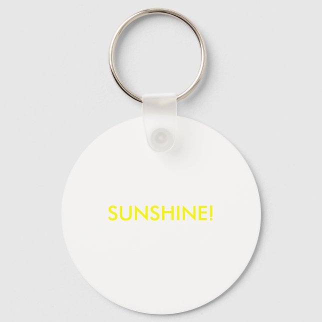 Sunshine Key Ring (Front)