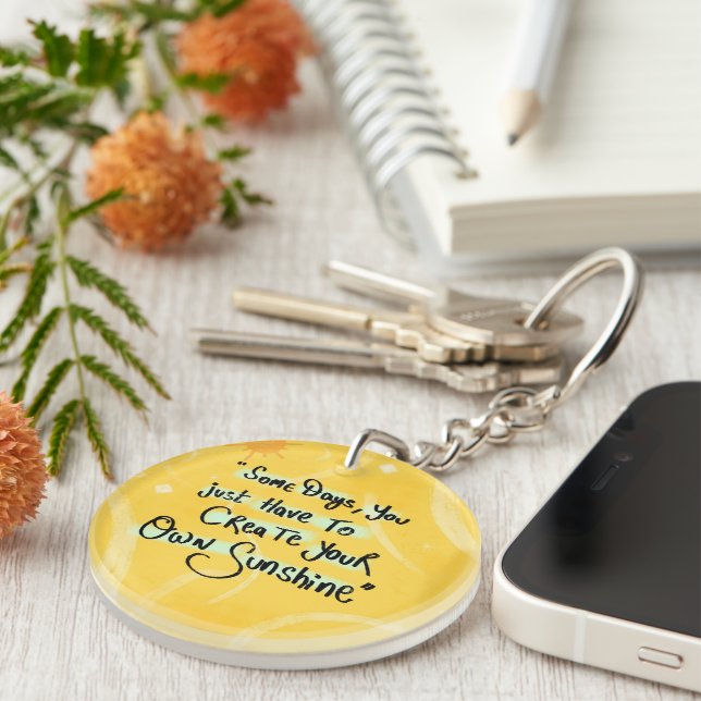 Sunshine Keychain (Front Right)