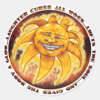 Sunshine Laughter Stickers