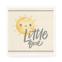 Sunshine Little One Baby Shower Paper