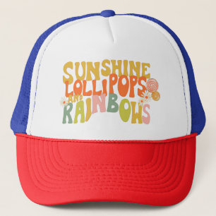 Sunshine Lollipops and Rainbows Cap