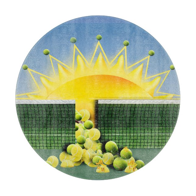 SUNSHINE MATCH Accent Pillow Cutting Board (Front)