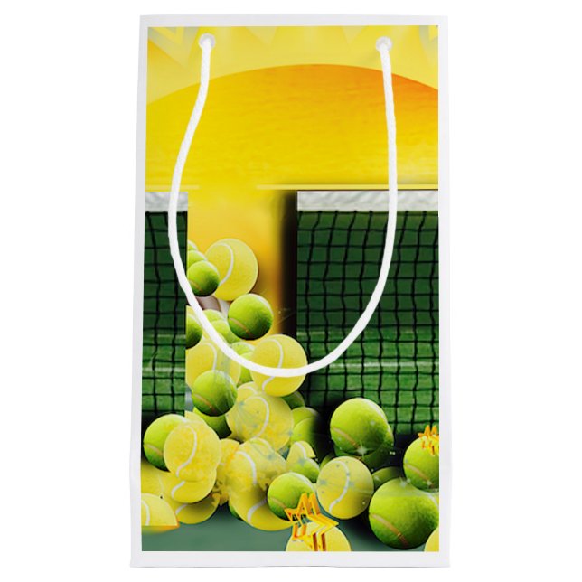 SUNSHINE MATCH Accent Pillow Small Gift Bag (Front)