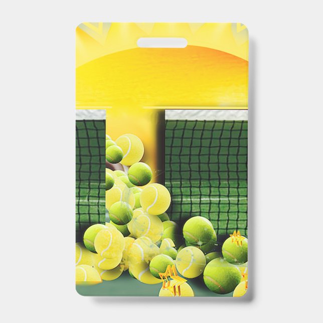 SUNSHINE MATCH Accent Pillow Small Gift Bag ID Badge (Front)