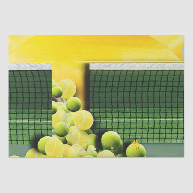 SUNSHINE MATCH Accent Pillow Tissue Paper (Front)