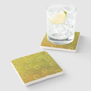 Sunshine Mixed Media Stone Coaster