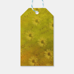 Sunshine Mixed Media Throw Pillow Gift Tags