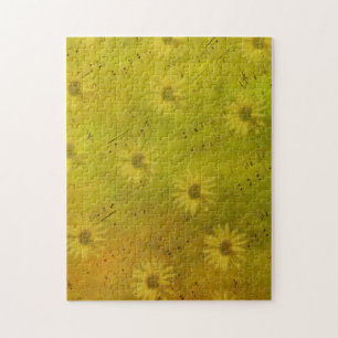 Sunshine Mixed Media Throw Pillow Jigsaw Puzzle