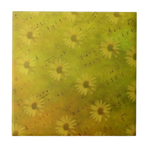 Sunshine Mixed Media Tile