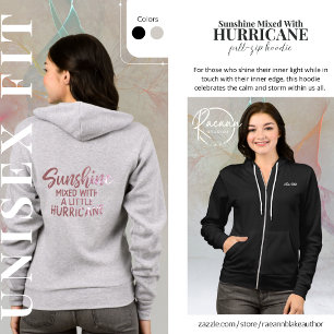 Sunshine Mixed With a Little Hurricane Hoodie