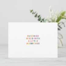 Sunshine mixed with a little Hurricane | Religious