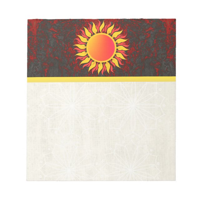 Sunshine Notepad (Front)