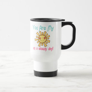 Sunshine on a Cloudy Day Travel Mug