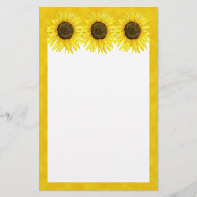 Sunshine On A Stick Stationery (Front)