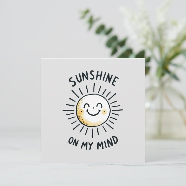 Sunshine On My Mind (Standing Front)