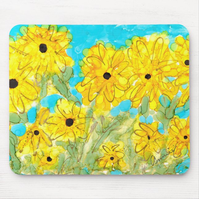 Sunshine On My Shoulder Lovitude Mousepad (Front)