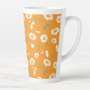 Sunshine Orange Daisy Bloom Floral Coffee Mug