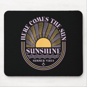 Sunshine Paradise Summer Vibes Here Comes The Sun Mouse Mat