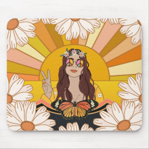 Sunshine Peace Mouse Mat