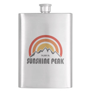 Sunshine Peak Hip Flask