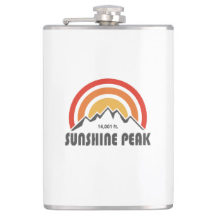 Sunshine Peak Hip Flask